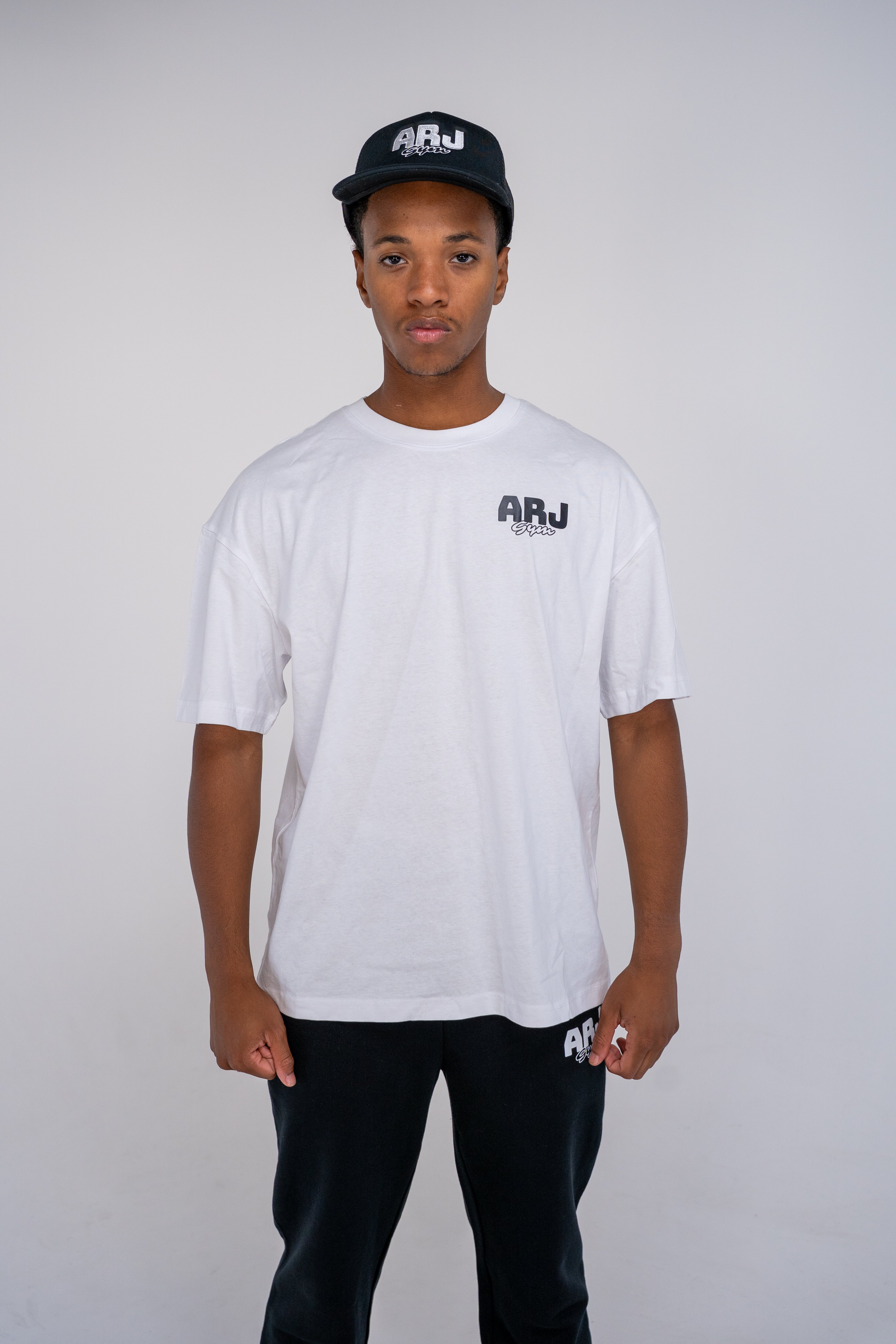 Streetwear T-shirt ARJ Wit
