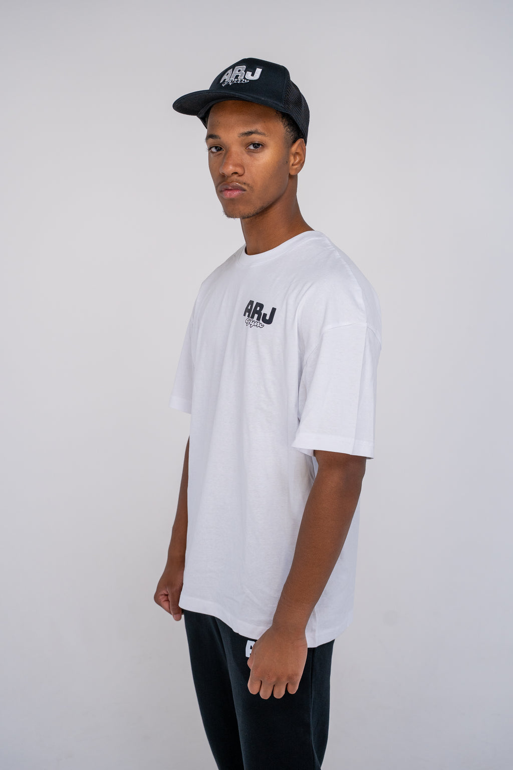 Streetwear T-shirt ARJ Wit