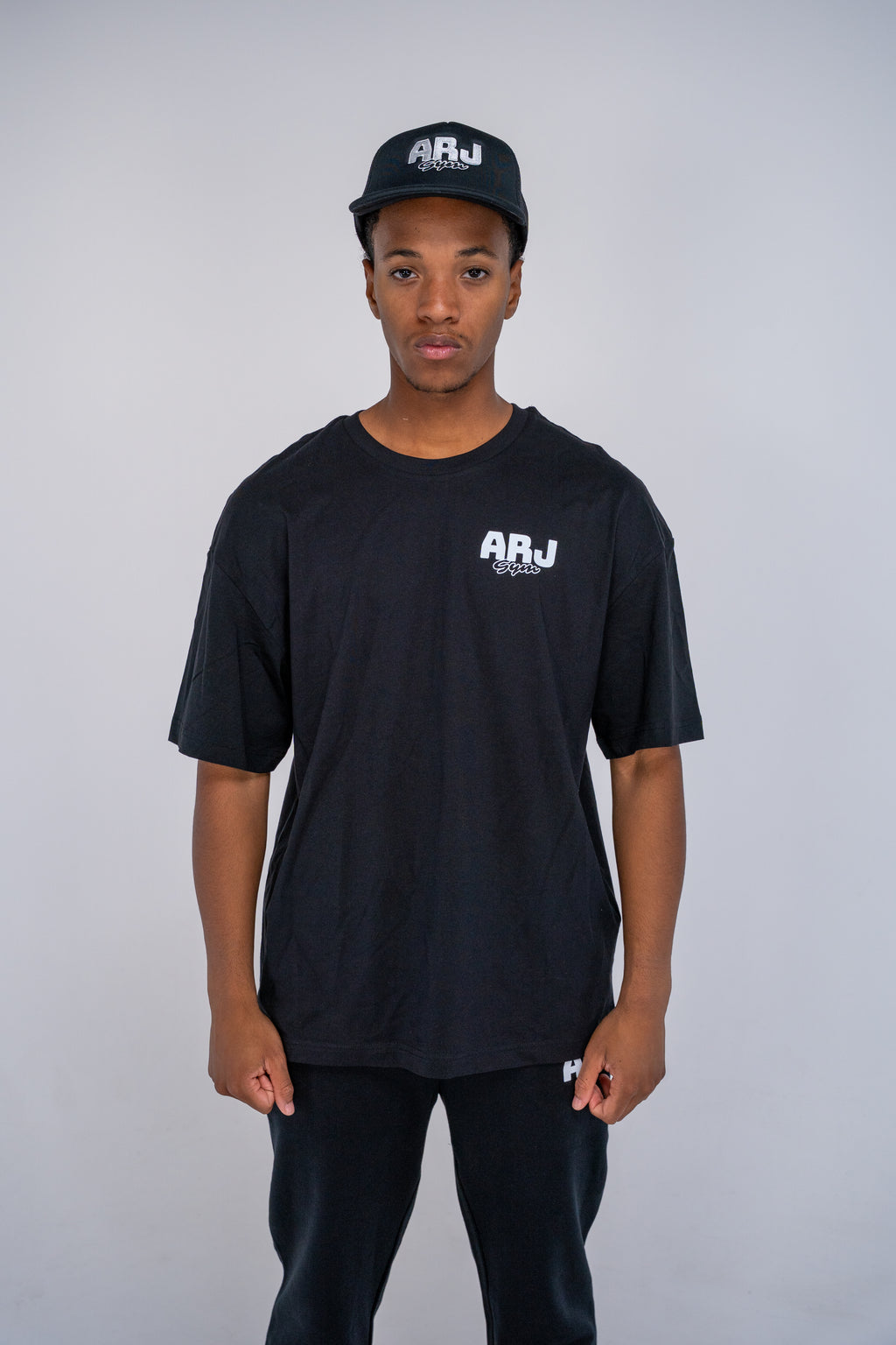 Streetwear T-shirt ARJ Zwart