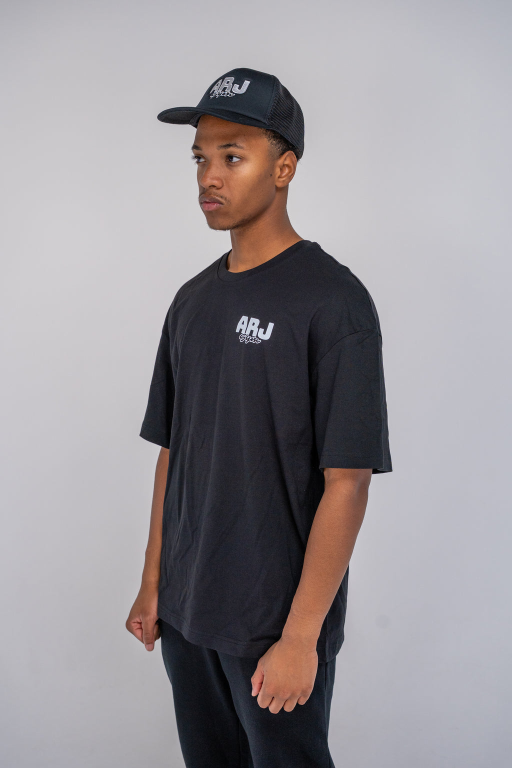Streetwear T-shirt ARJ Zwart